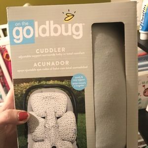 Cuddles adjustable support car seat cushion